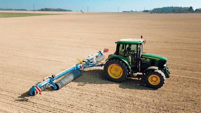 0 Farmet Cambridge Roller Cv6 Trailed Rear Roller New BLUE