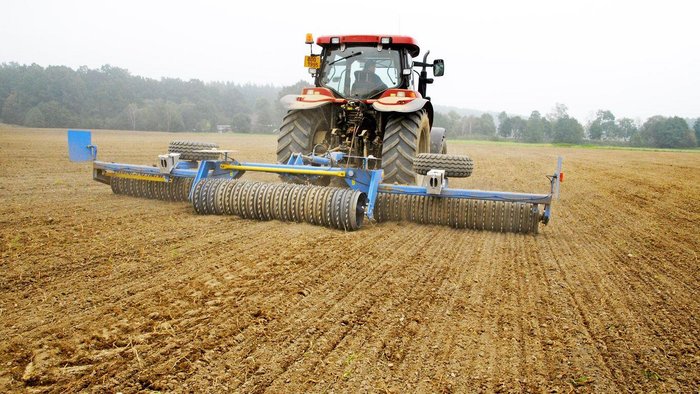 0 Farmet Cambridge Roller Cv6 Trailed Rear Roller New BLUE