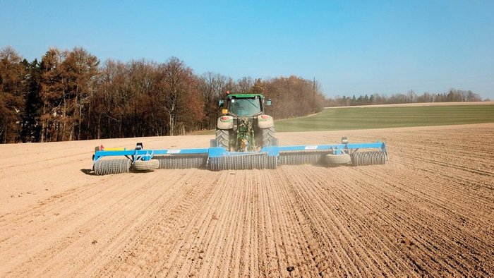 0 Farmet Cambridge Roller Cv6 Trailed Rear Roller New BLUE