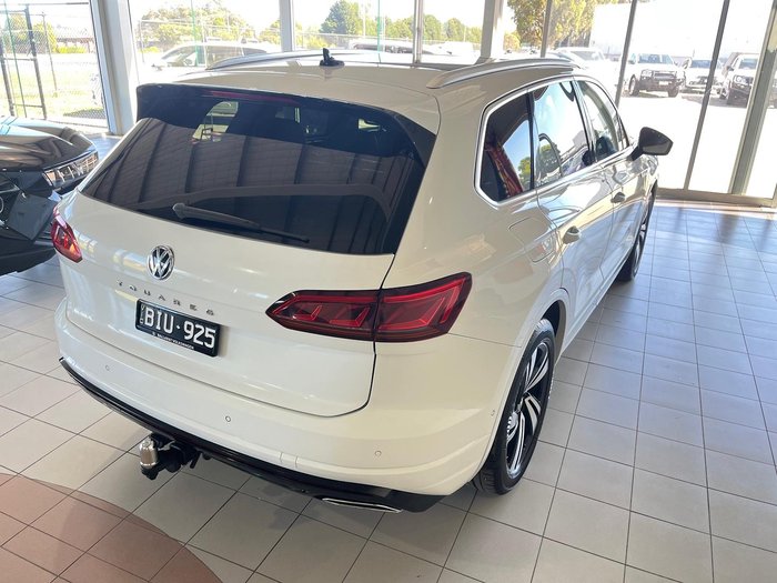 2020 Volkswagen Touareg 190TDI Premium CR MY20 Four Wheel Drive Pure White