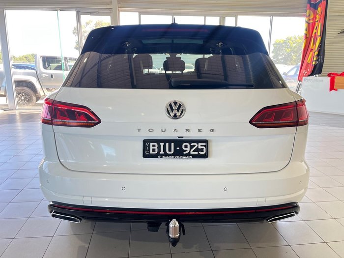 2020 Volkswagen Touareg 190TDI Premium CR MY20 Four Wheel Drive Pure White