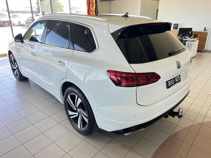 2020 Volkswagen Touareg 190TDI Premium CR MY20 Four Wheel Drive Pure White