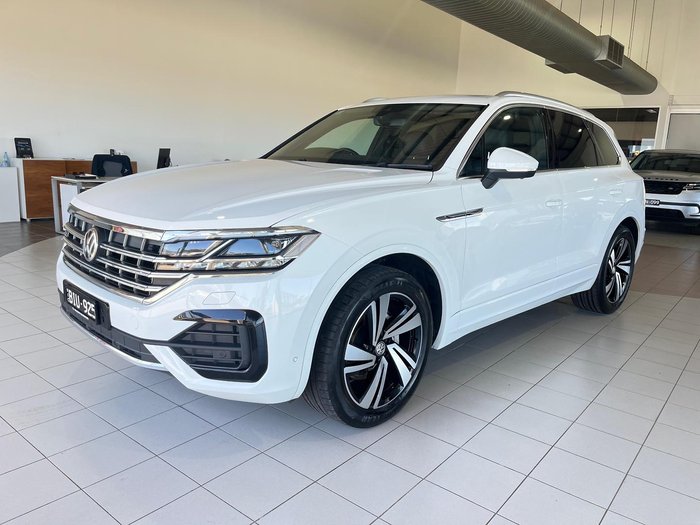 2020 Volkswagen Touareg 190TDI Premium CR MY20 Four Wheel Drive Pure White