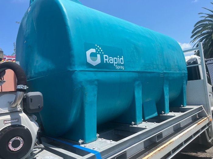2022 Rapid Spray 8000 Litre Skid Blue