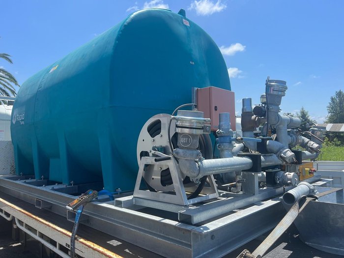 2022 Rapid Spray 8000 Litre Skid Blue