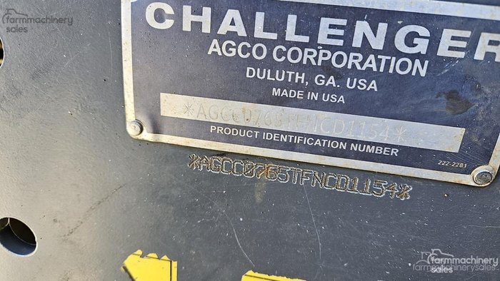 2015 Challenger Mt765e