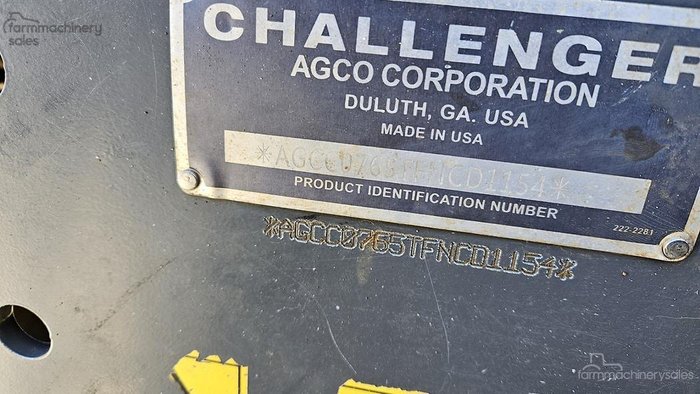 2015 Challenger Mt765e