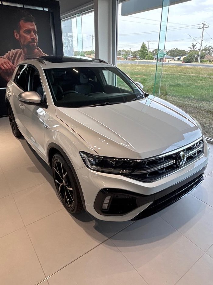 2024 Volkswagen T-Roc R D11 MY24 Four Wheel Drive Pure White