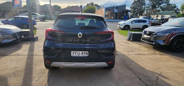 2022 Renault Captur Zen XJB MY22 Smokey Blue/Diamond Black Solid