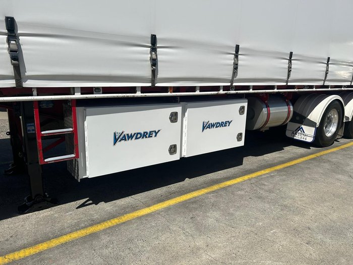 2016 Vawdrey St4 24 Pallet Sd Refrigerated Curtain Sider (Mezzanine) 