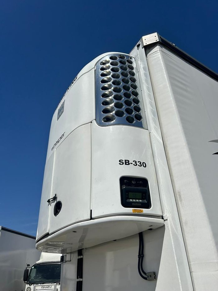 2016 Vawdrey St4 24 Pallet Sd Refrigerated Curtain Sider (Mezzanine)