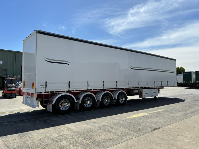 2016 Vawdrey St4 24 Pallet Sd Refrigerated Curtain Sider (Mezzanine)