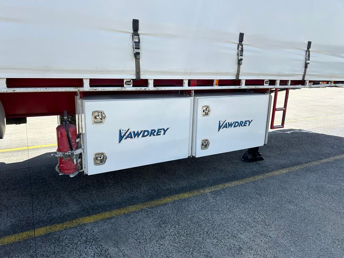 2016 Vawdrey St4 24 Pallet Sd Refrigerated Curtain Sider (Mezzanine) 