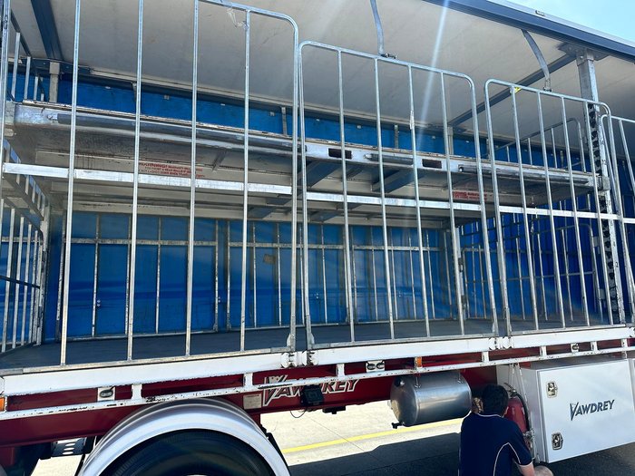 2016 Vawdrey St4 24 Pallet Sd Refrigerated Curtain Sider (Mezzanine)