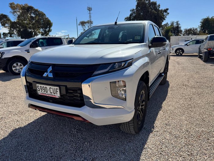 2022 Mitsubishi Triton GLS MR MY23 4X4 Dual Range White Diamond