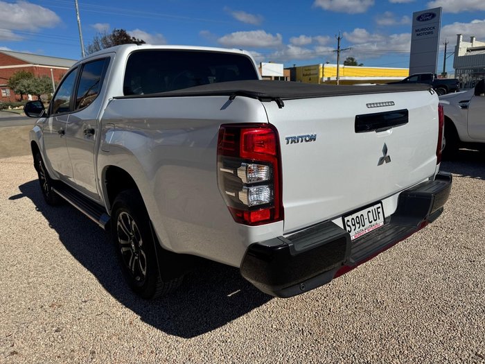 2022 Mitsubishi Triton GLS MR MY23 4X4 Dual Range White Diamond