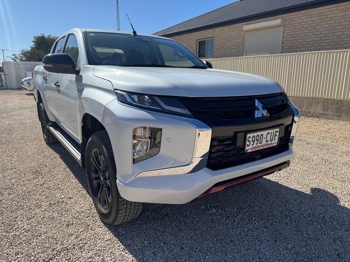 2022 Mitsubishi Triton GLS MR MY23 4X4 Dual Range White Diamond