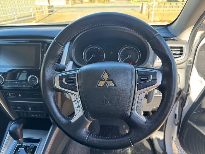 2022 Mitsubishi Triton GLS MR MY23 4X4 Dual Range White Diamond