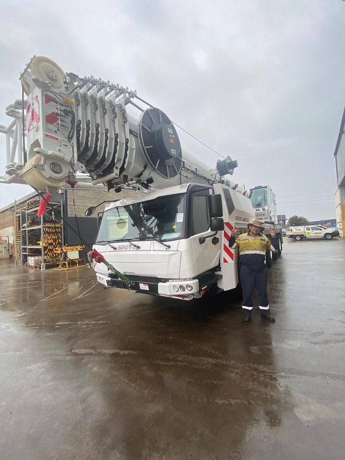 2023 Grove GMK 5120L WHITE