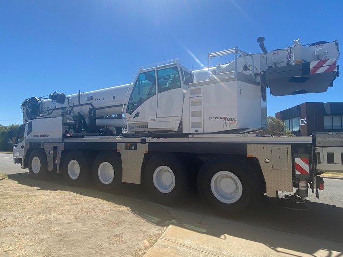 2023 Grove GMK 5120L WHITE