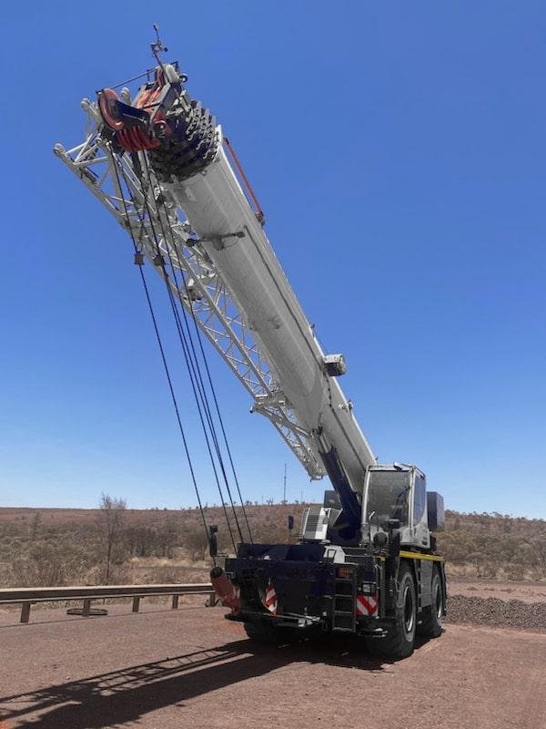 2019 Liebherr Lrt100-2.1 Grey