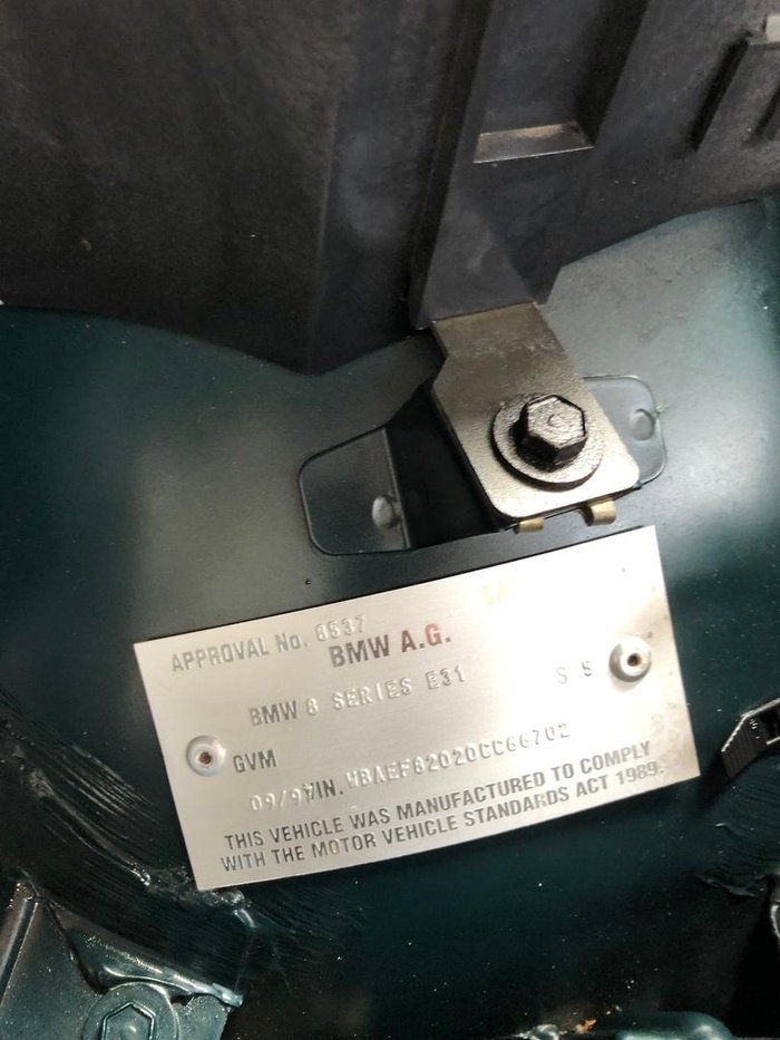 1997 BMW 8 Series 840Ci E31 M62 Green