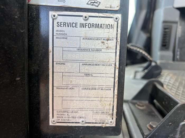 2018 Caterpillar D10t2 YELLOW