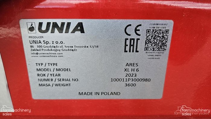 2023 Unia Xl 6H Red