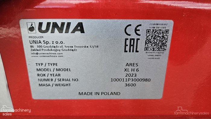 2023 Unia Xl 6H Red