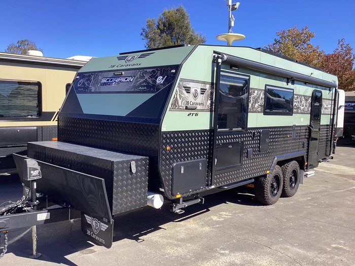 2024 JB Caravans Scorpion Sting Air Ev 21'6 Was $168,300 Save $18,535