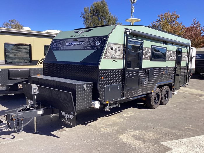 2024 JB Caravans Scorpion Sting Air Ev 21'6 Was $168,300 Save $18,535