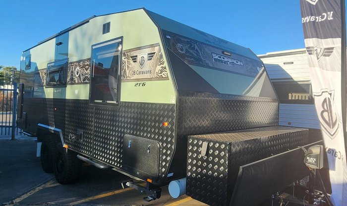 2024 JB Caravans Scorpion Sting Air Ev 21'6