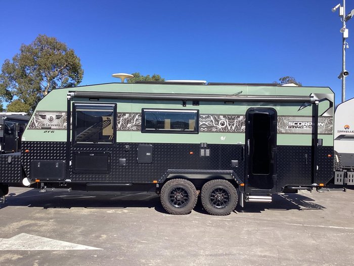 2024 JB Caravans Scorpion Sting Air Ev 21'6 Was $168,300 Save $18,535