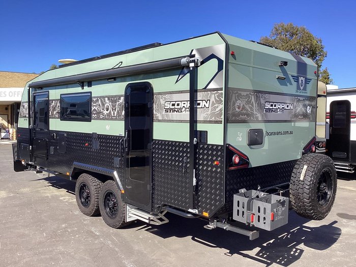 2024 JB Caravans Scorpion Sting Air Ev 21'6 Was $168,300 Save $18,535