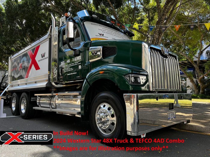 2024 Western Star 48X Day Cab (600Hp) With Tefco 4Ad Combo, In Build Now ! White