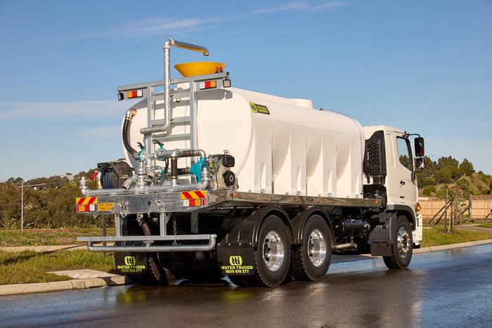 2024 TTi 13,000L Storm Water Truck Hino Fm 2632 White
