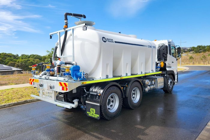 2024 TTi 13,000L Storm Water Truck Hino Fm 2632 White
