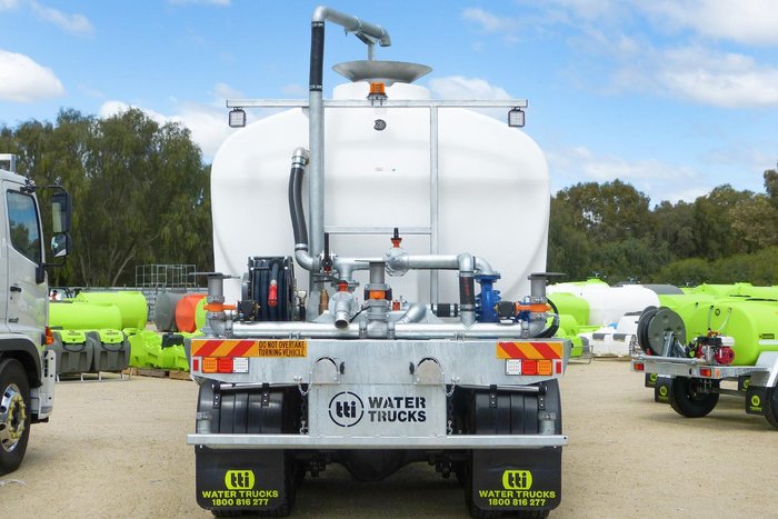 2024 TTi 13,000L Storm Water Truck Hino Fm 2632 White
