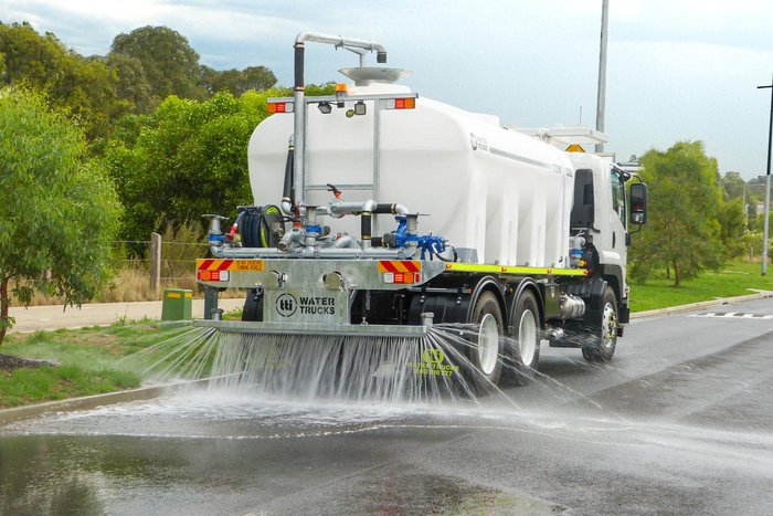 2024 TTi 13,000L Storm Water Truck - Isuzu-Fvz 260-300 White