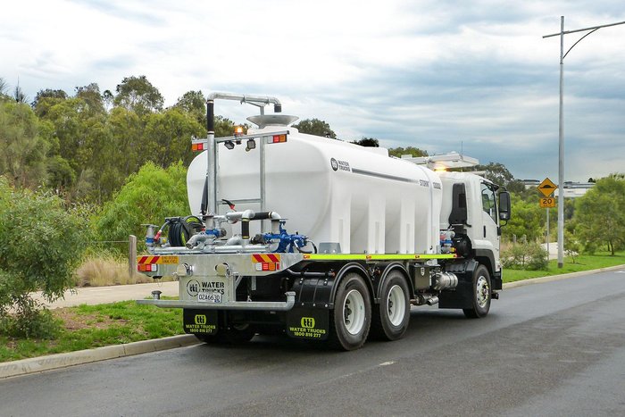 2024 TTi 13,000L Storm Water Truck - Isuzu-Fvz 260-300 White