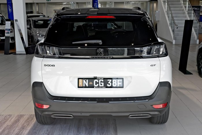 2023 Peugeot 5008 GT Sport P87 MY23 Pearl White