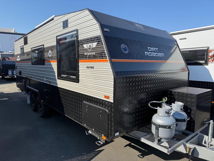 2025 JB Caravans Dirt Roader 22' Family Bunk Van
