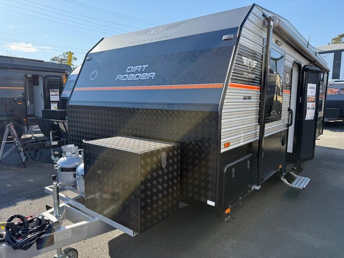 2025 JB Caravans Dirt Roader 22' Family Bunk Van