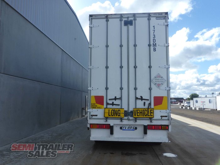 2005 Vawdrey 34 Pallet Dropdeck B Double Set with Mezz