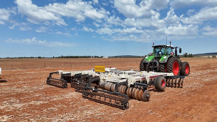 0 Baldan Movere Tandem 88 Plate 8.7M Leveling Disc W Rear Roller Demo