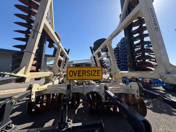 0 Baldan Movere Tandem 88 Plate 8.7M Leveling Disc W Rear Roller Demo