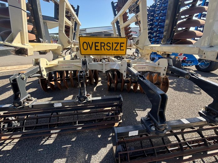 0 Baldan Movere Tandem 88 Plate 8.7M Leveling Disc W Rear Roller Demo