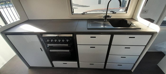 2024 JB Caravans Dirt Road Xtreme 21'6 Rear Door