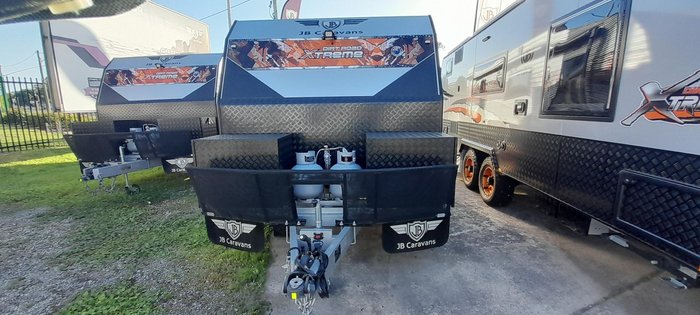 2024 JB Caravans Dirt Road Xtreme 21'6 Rear Door