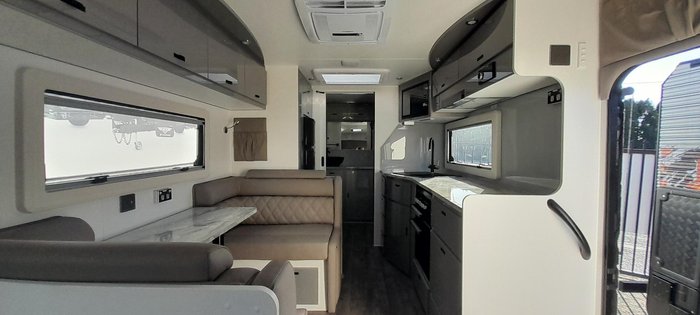 2023 JB Caravans Dirt Road Xtreme 22' Front Door